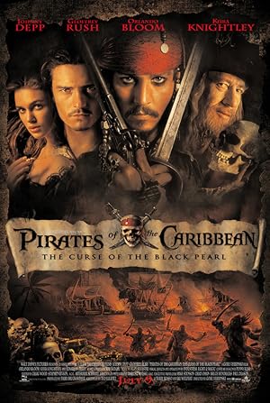 Poster for Pirates of the Caribbean: The Curse of the Black Pearl